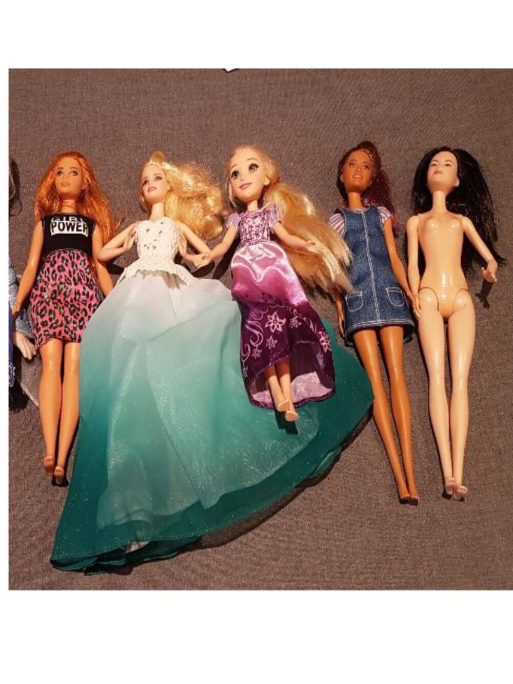 Lot of 5 Barbie The Princess And The Pauper Sing-a-long Microphone 7 inch